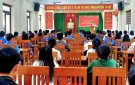 Trung tâm Chính trị huyện tổ chức Khai giảng lớp bồi dưỡng nhận thức về Đảng cho học sinh ưu tú các Trường THPT