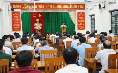 Hội nghị Báo cáo viên thường kỳ tháng 9/2022.