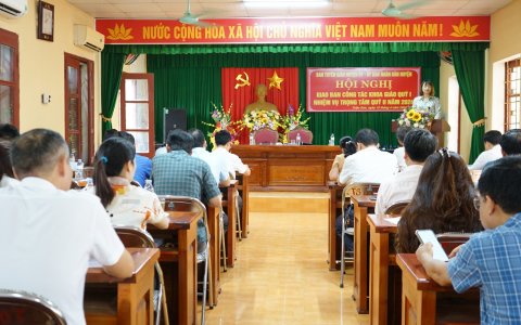                Giao ban công tác Khoa giáo quý 1, triển khai nhiệm vụ quý 2/2024